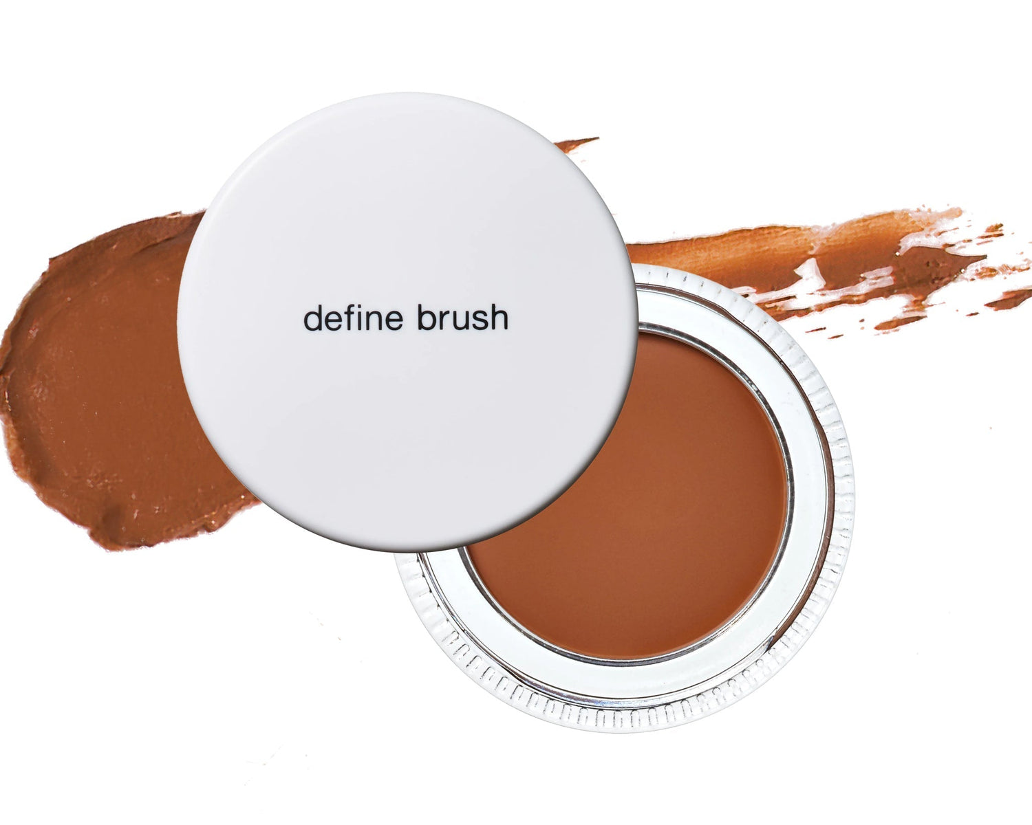 define brush マルチユースフェイス カラー01と、塗り広げたテクスチャー